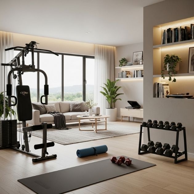 Ambient Soundscapes Living Room Gym Combo