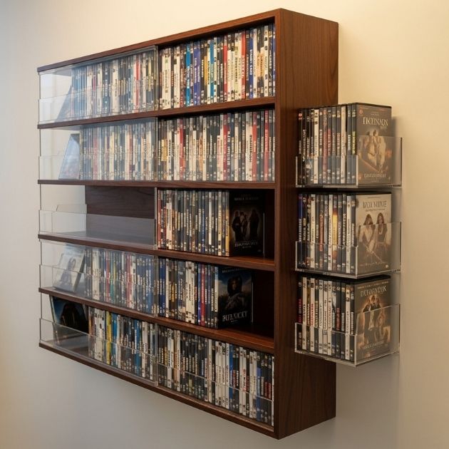 Compact Storage Units DVD storage