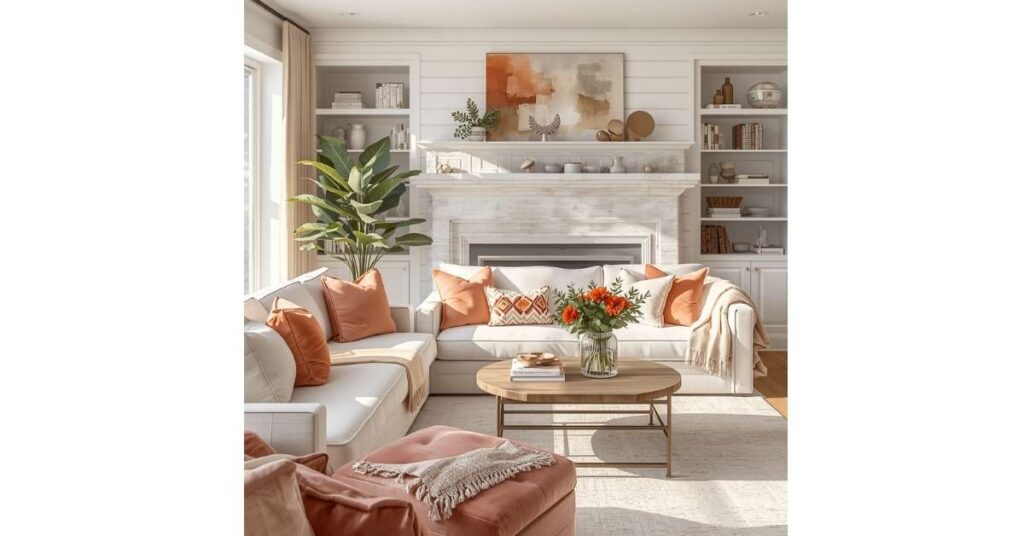 Cozy Neutrals with Vibrant Accents
