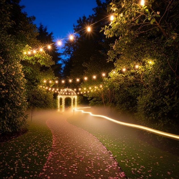 Create a Magical Atmosphere with String Lights