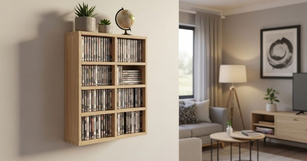 DVD Storage Ideas for Small Spaces