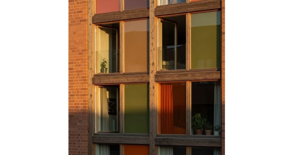 Earthy Tone Harmony Windows
