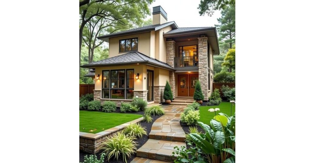 Eco-Friendly Elegance House
