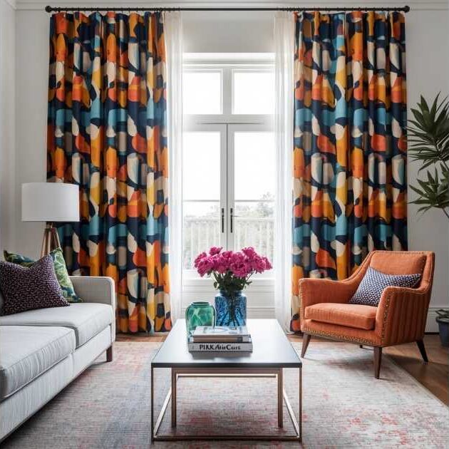 Embrace Bold Curtain Patterns for a Statement