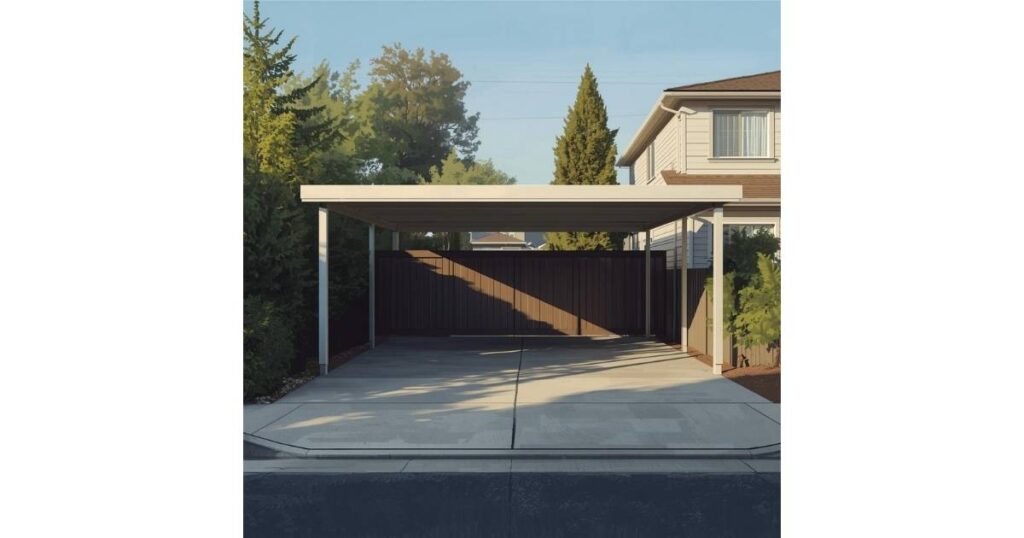 Enclosed Carport