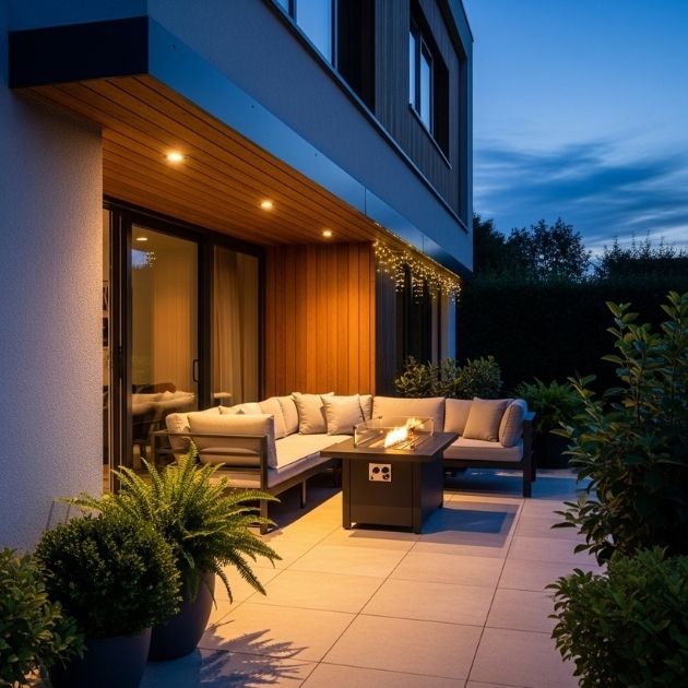 Enhance Outdoor Living Spaces Soffit Lighting