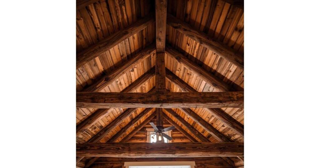 Exposed Wooden Beams