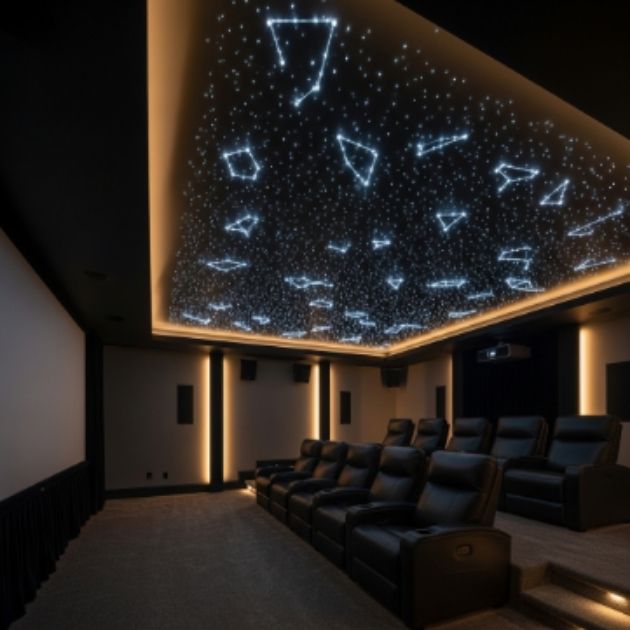 Fiber Optic Stars Ceilings
