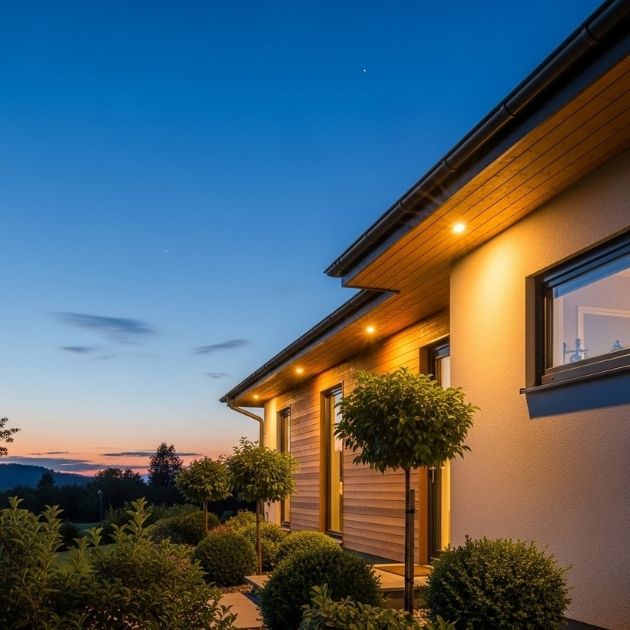 Illuminate Outdoor Art Pieces Soffit Lighting 