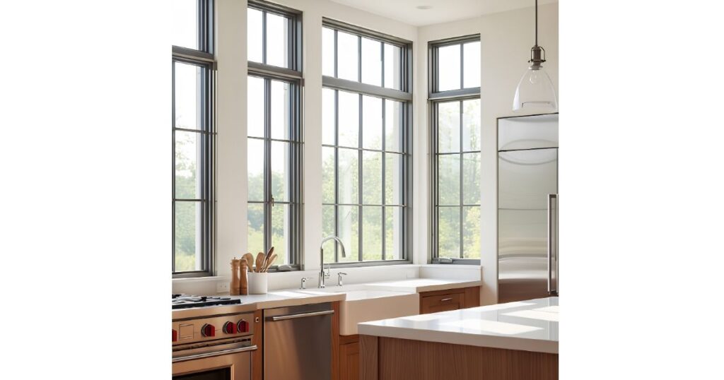 Integrate Metal Accents windows