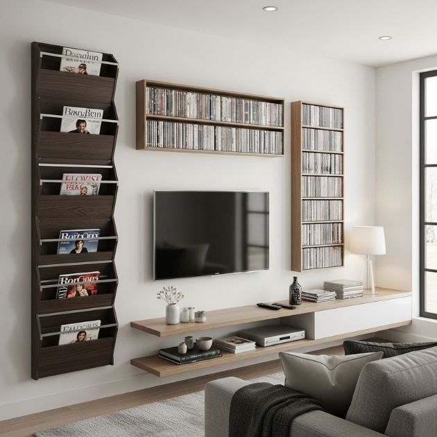 Magazine Holders DVD storage