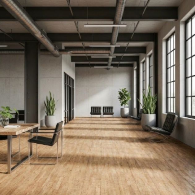Nature-Inspired Cork Floors