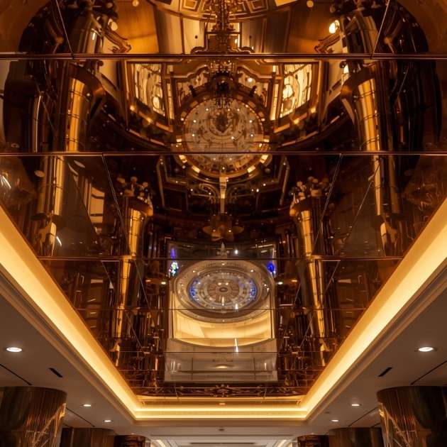 Reflective Surfaces Ceilings