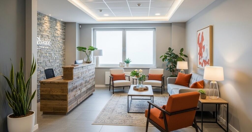 Small Office Lobby Design Ideas