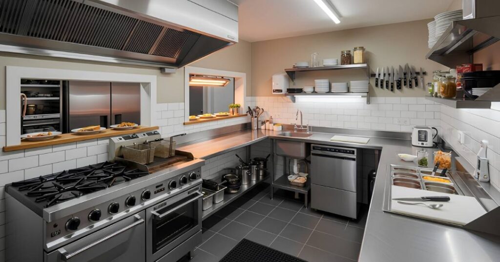 Small Restaurant Kitchen Design