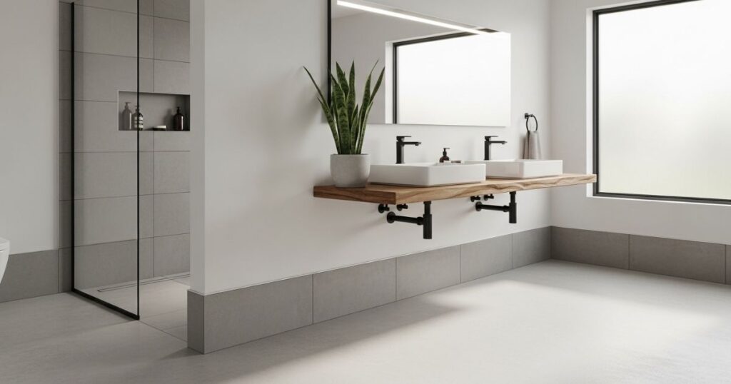 Stylish Tile Baseboard Ideas for Your Bathroom 