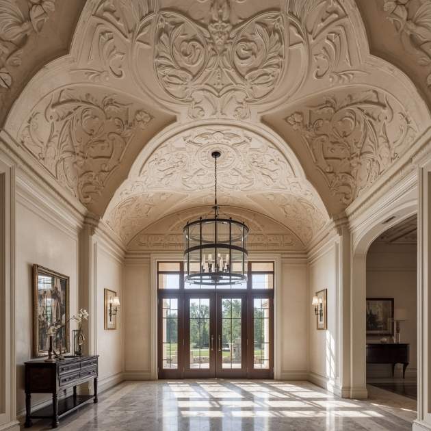 Textured Plaster Designs Ceiling