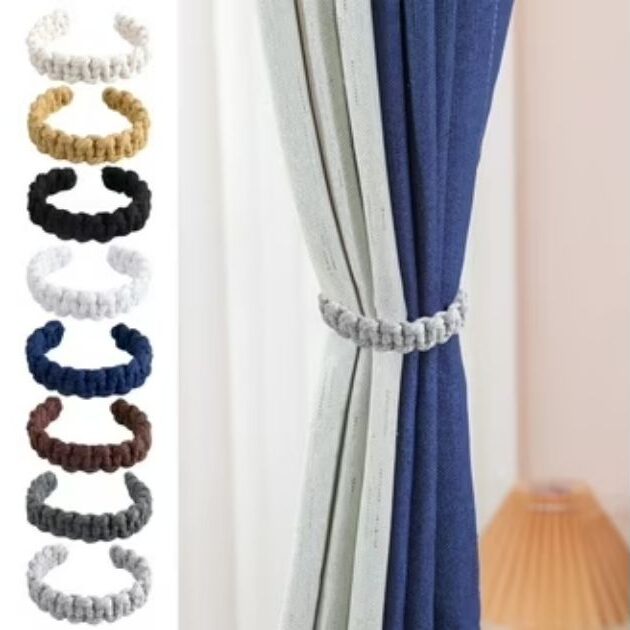 Use Tiebacks for Flexible Style