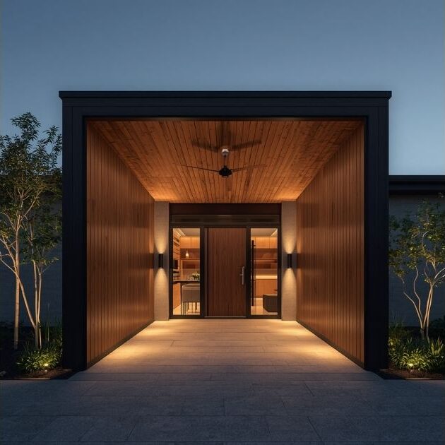 Wooden Warmth Carport
