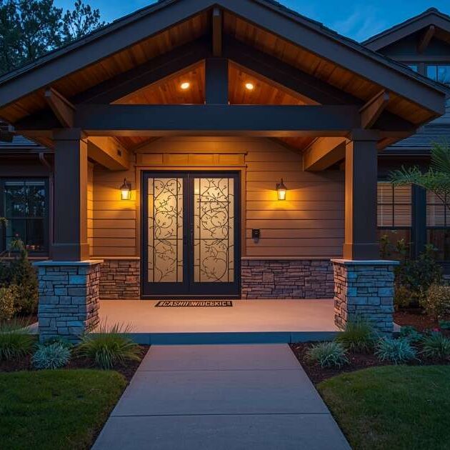 carport that doubles as an artistic masterpiece