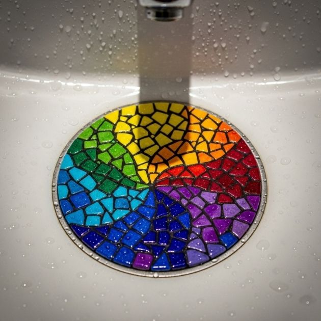 Colorful Drains