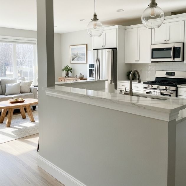 Countertop Cap That Matches the Kitchen