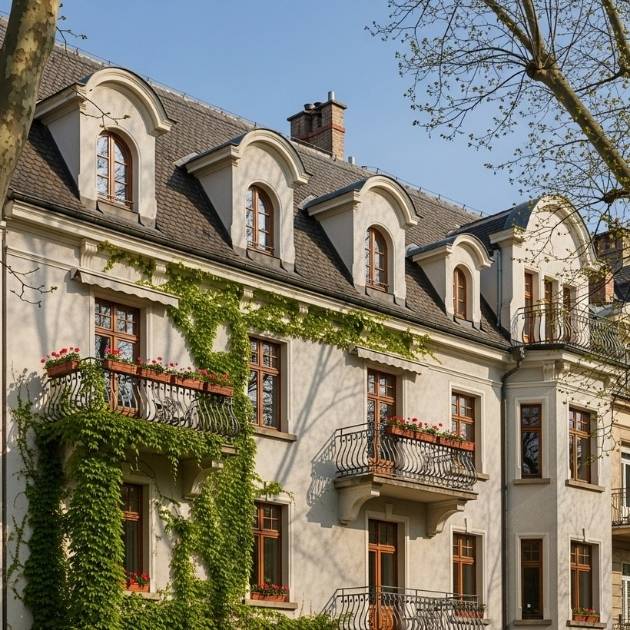 European Flair with Bonneted Dormers
