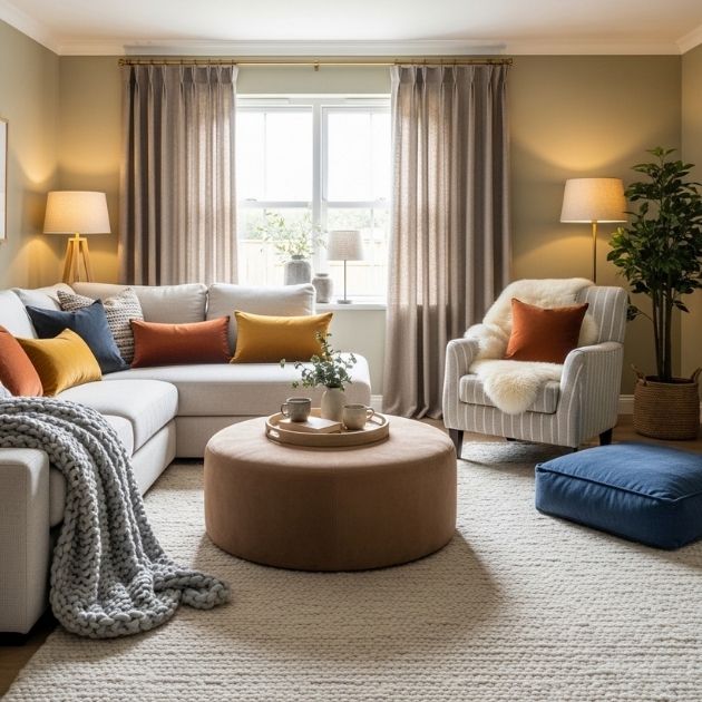 Incorporate Soft Furnishings