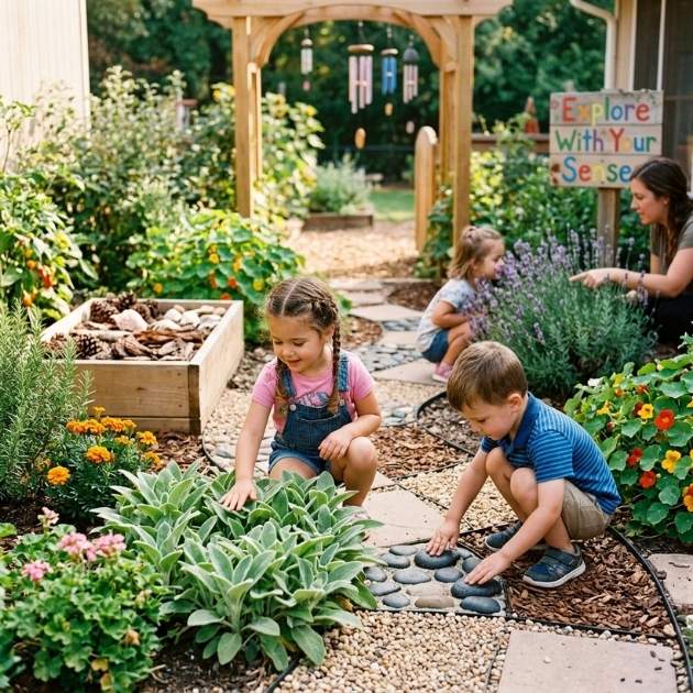 Install a Sensory Garden