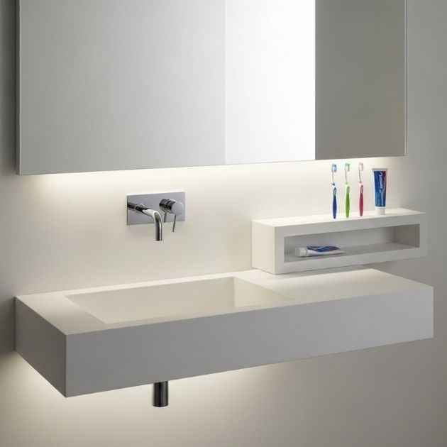 Integrated Sink Shelf