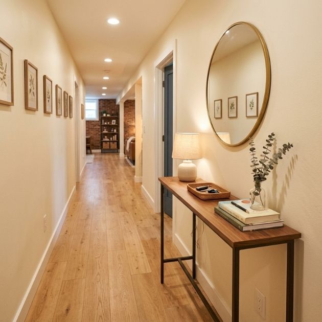 Keep Walkways Clear With Slim Furniture