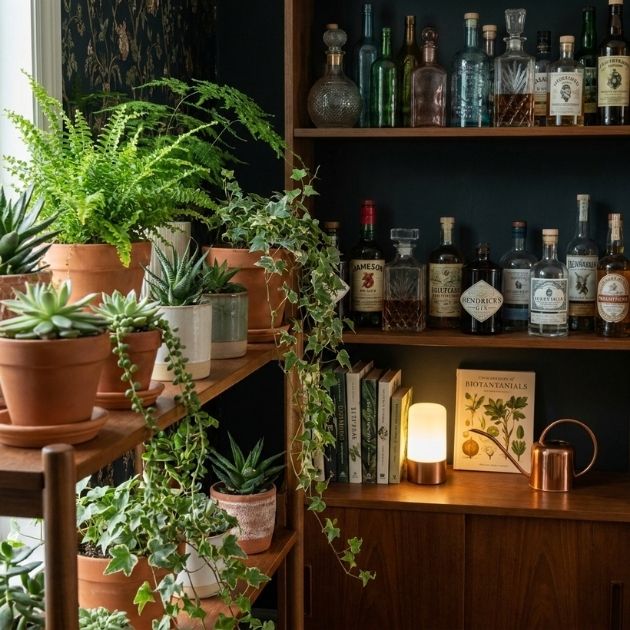 Plant-Shelf Corner Bar Blend