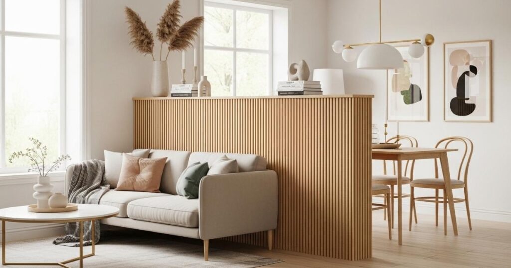 Room Divider Half Wall Ideas