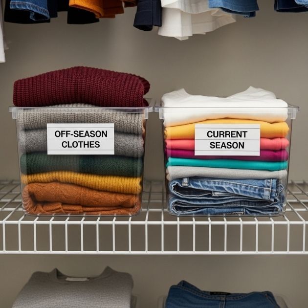 Turn Wire Shelving Into a Seasonal Rotation System