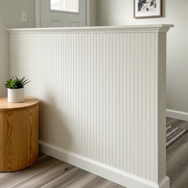 Wainscoting or Fluted Panel Detail