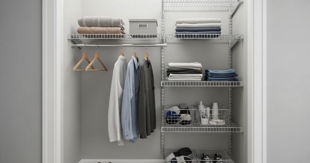 Wire Closet Shelving Ideas