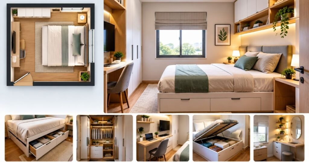 10x10 Bedroom Layout Ideas