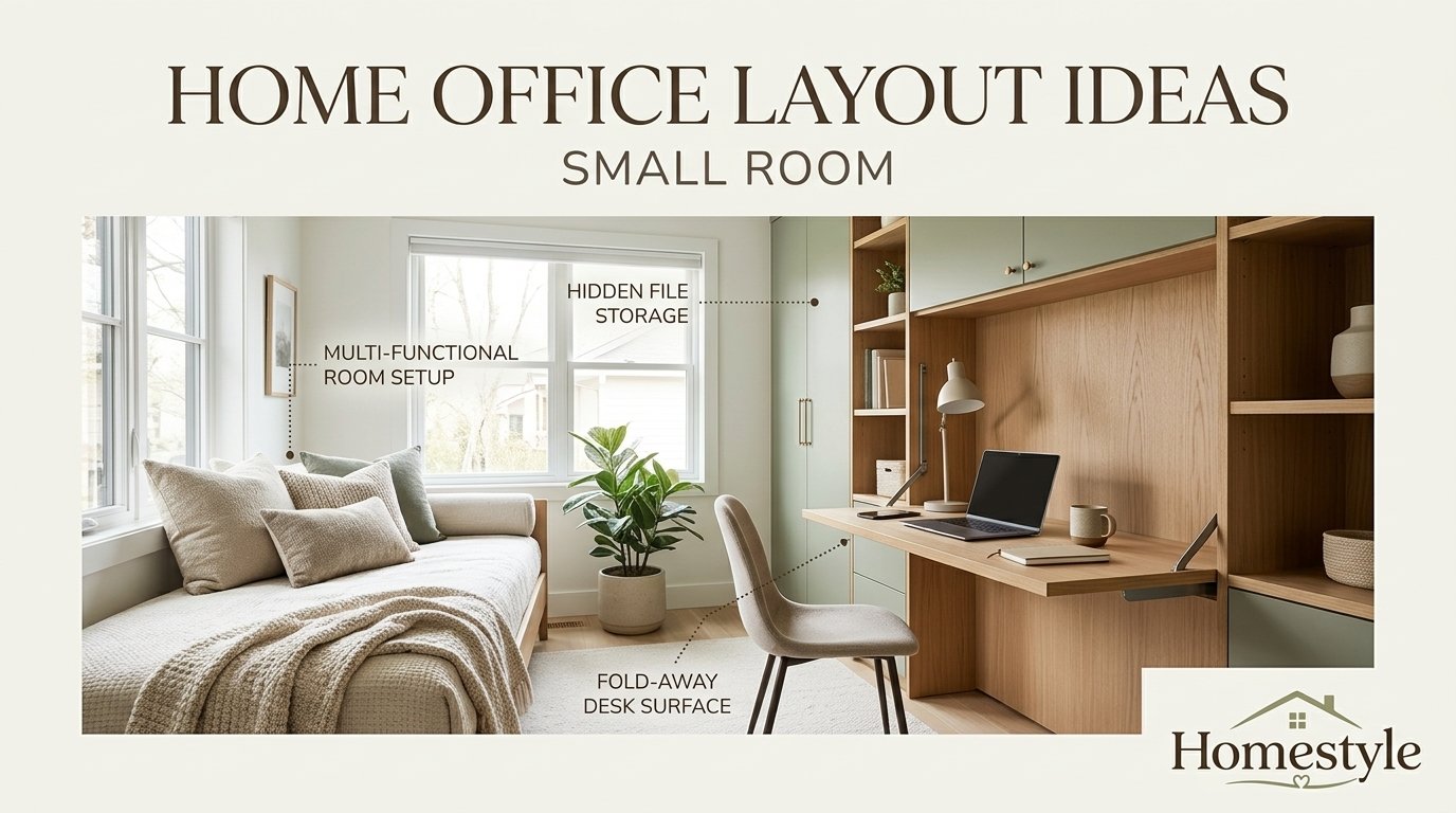 Home Office Layout Ideas Small Room