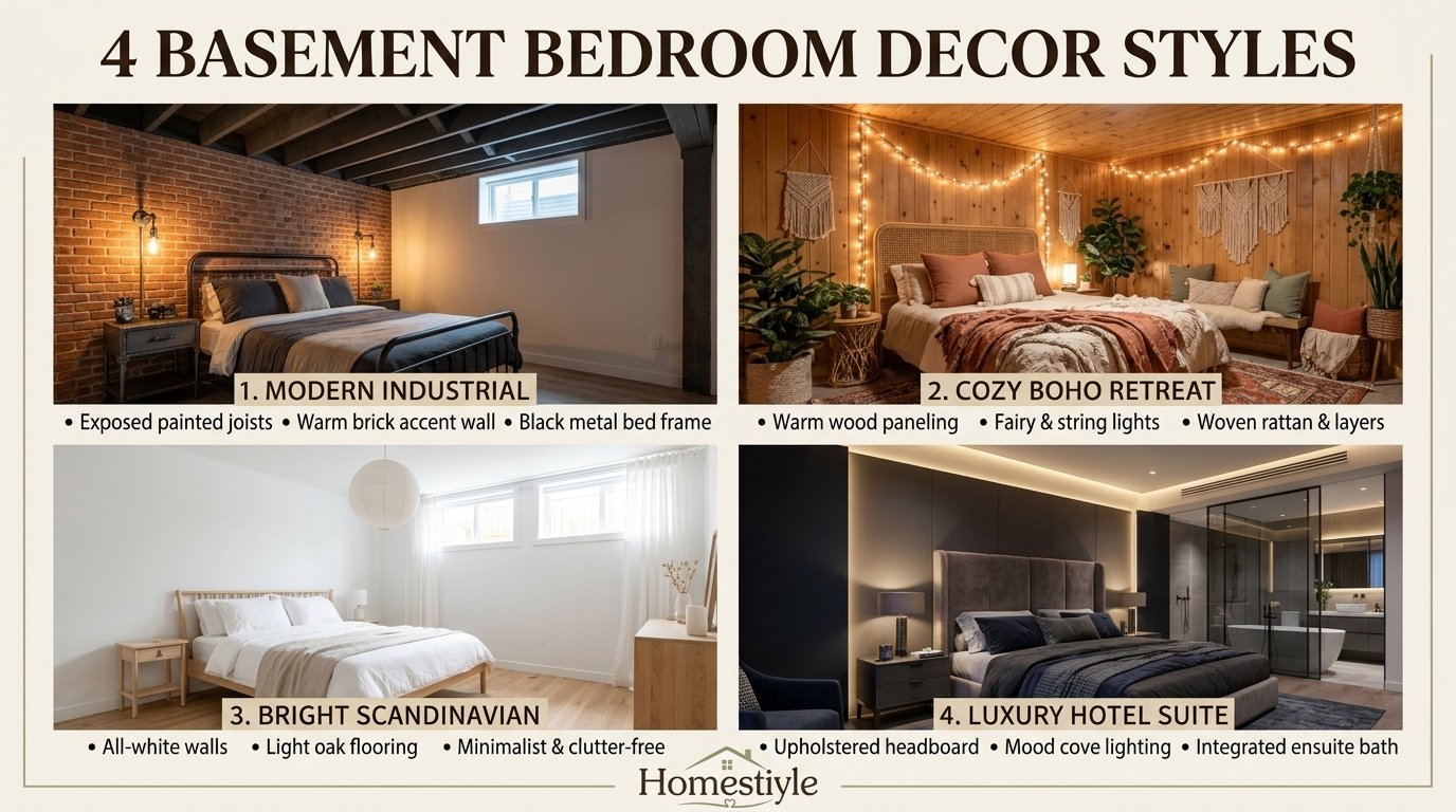Basement Bedroom Ideas
