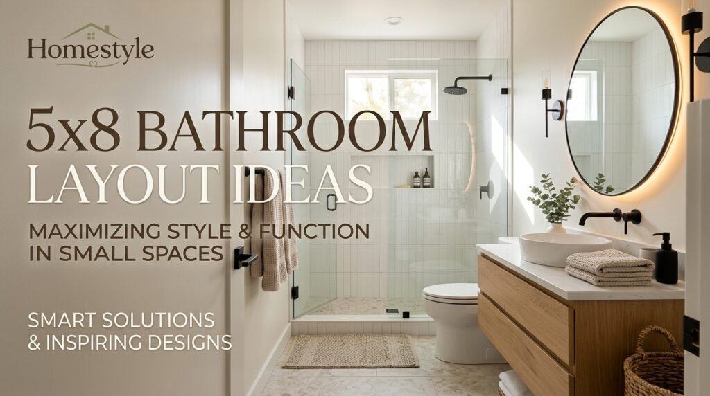 5x8 Bathroom Layout Ideas