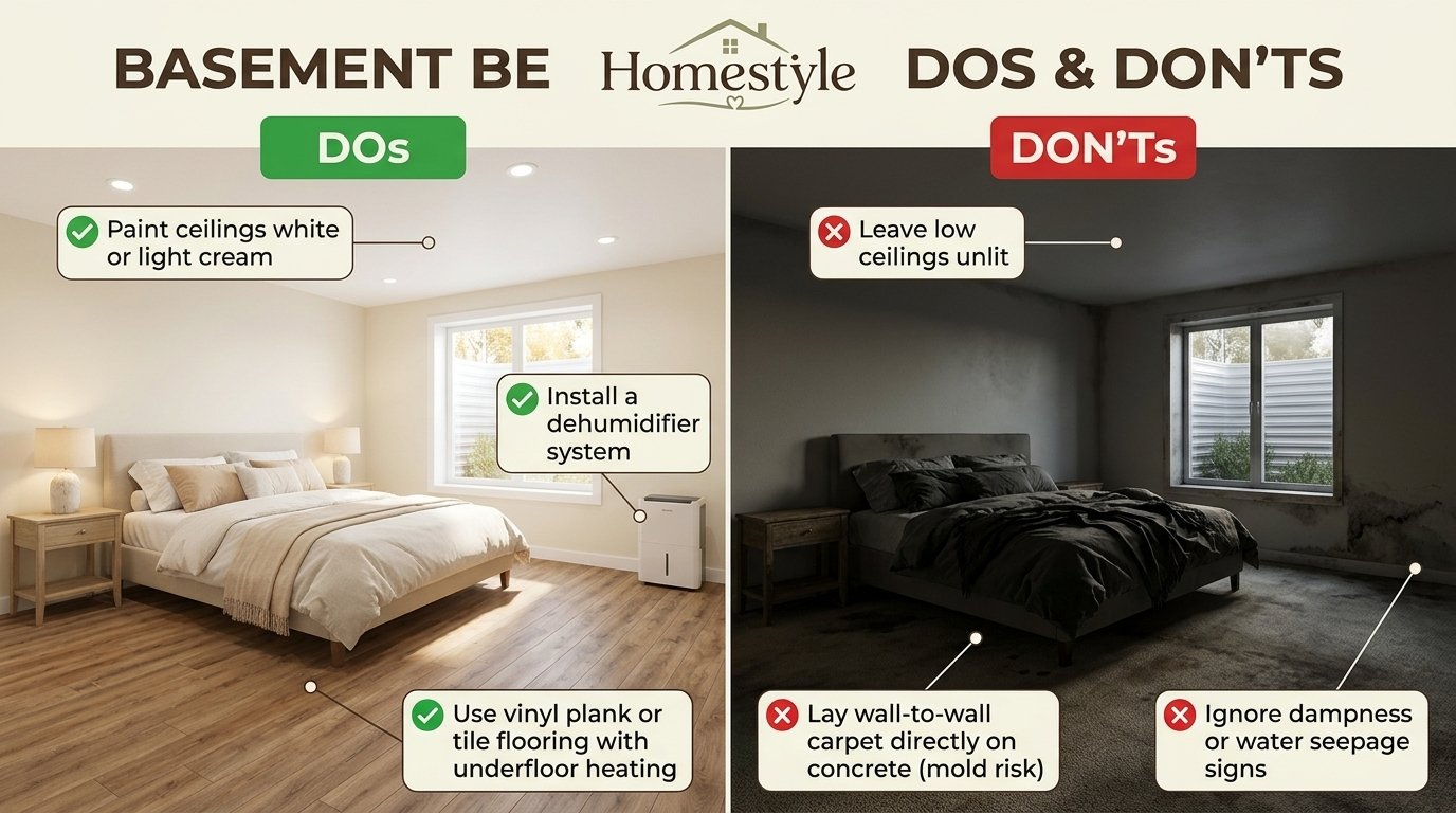 Basement Bedroom Ideas