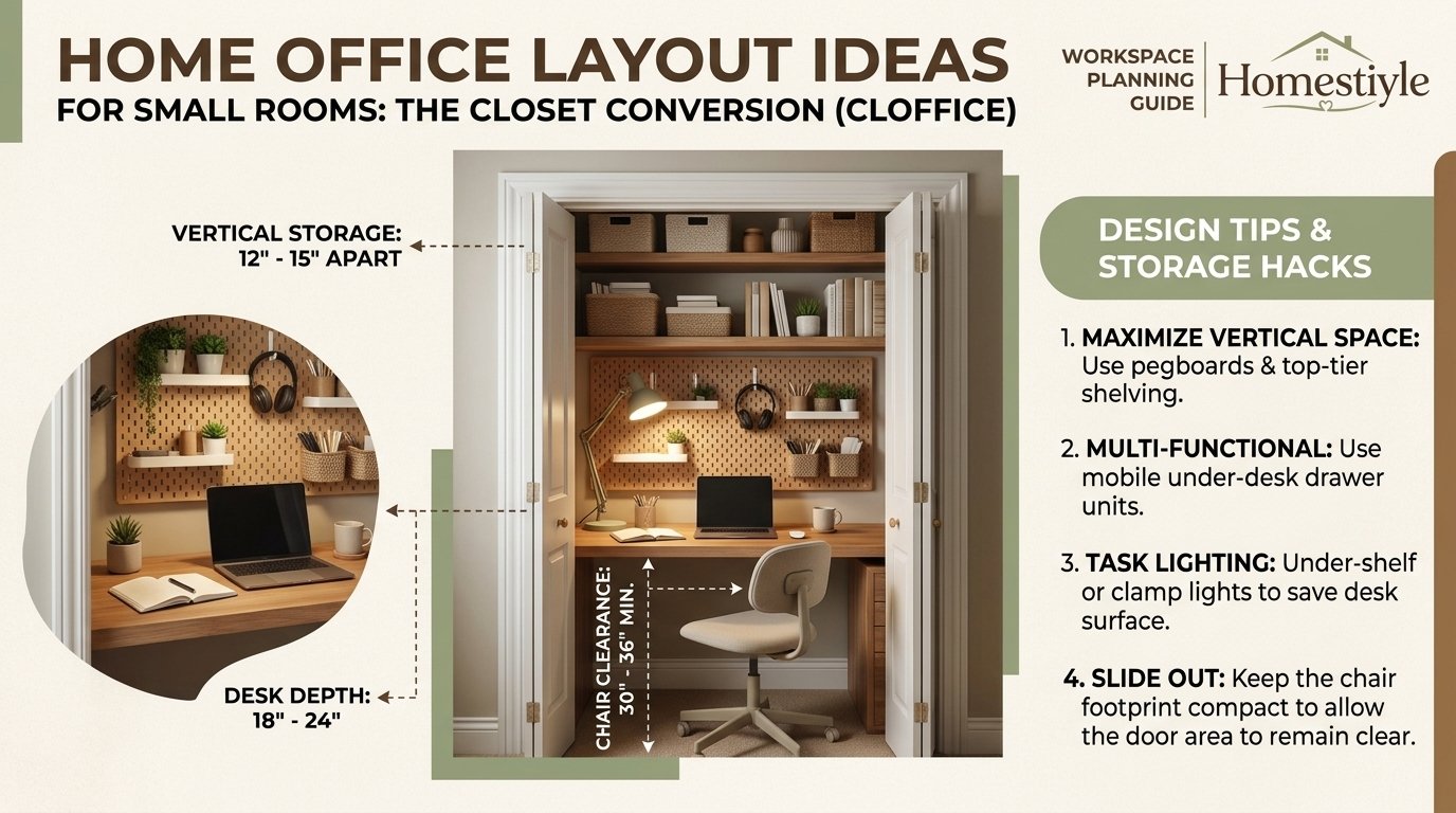 Home Office Layout Ideas Small Room