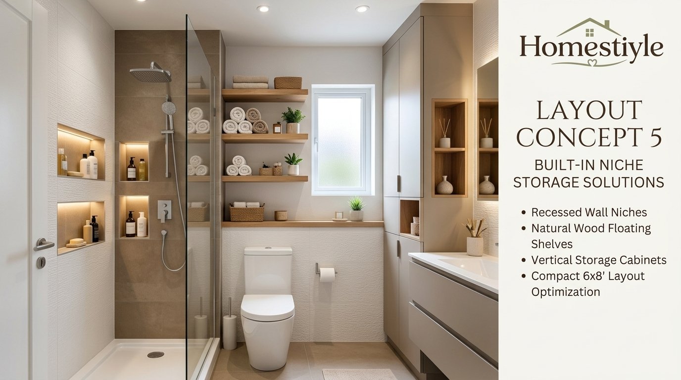 6x8 Bathroom Layout Ideas