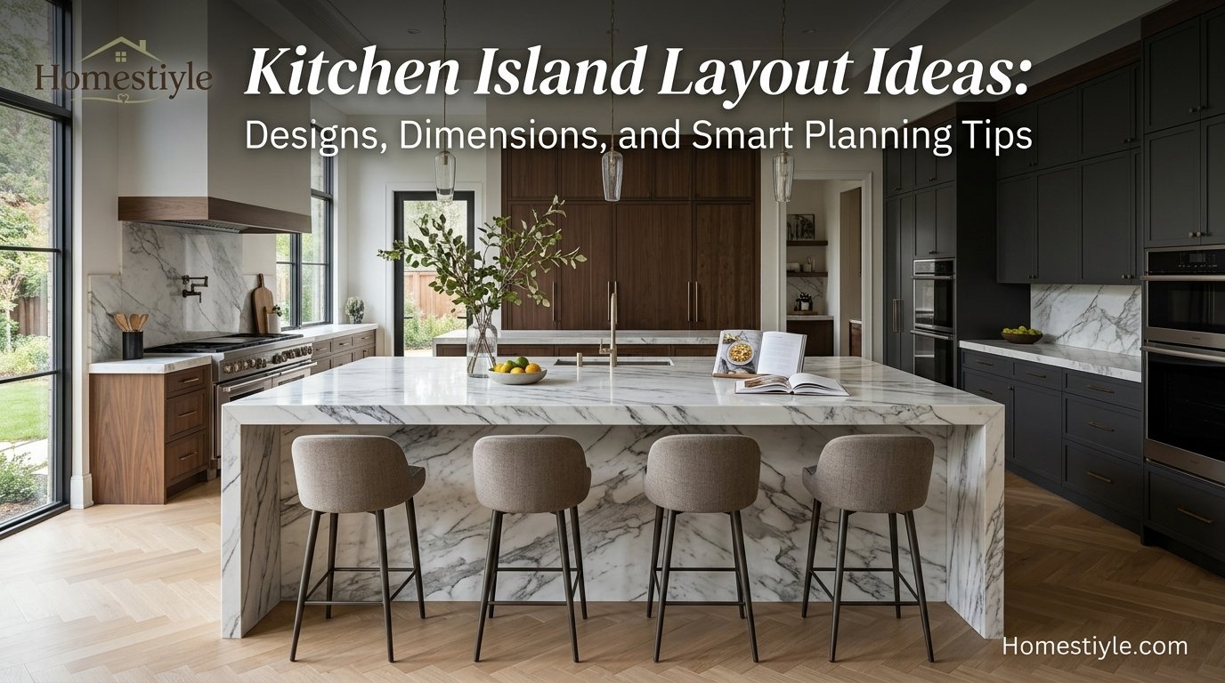 Kitchen Island Layout Ideas: Designs, Dimensions, and Smart Planning Tips
