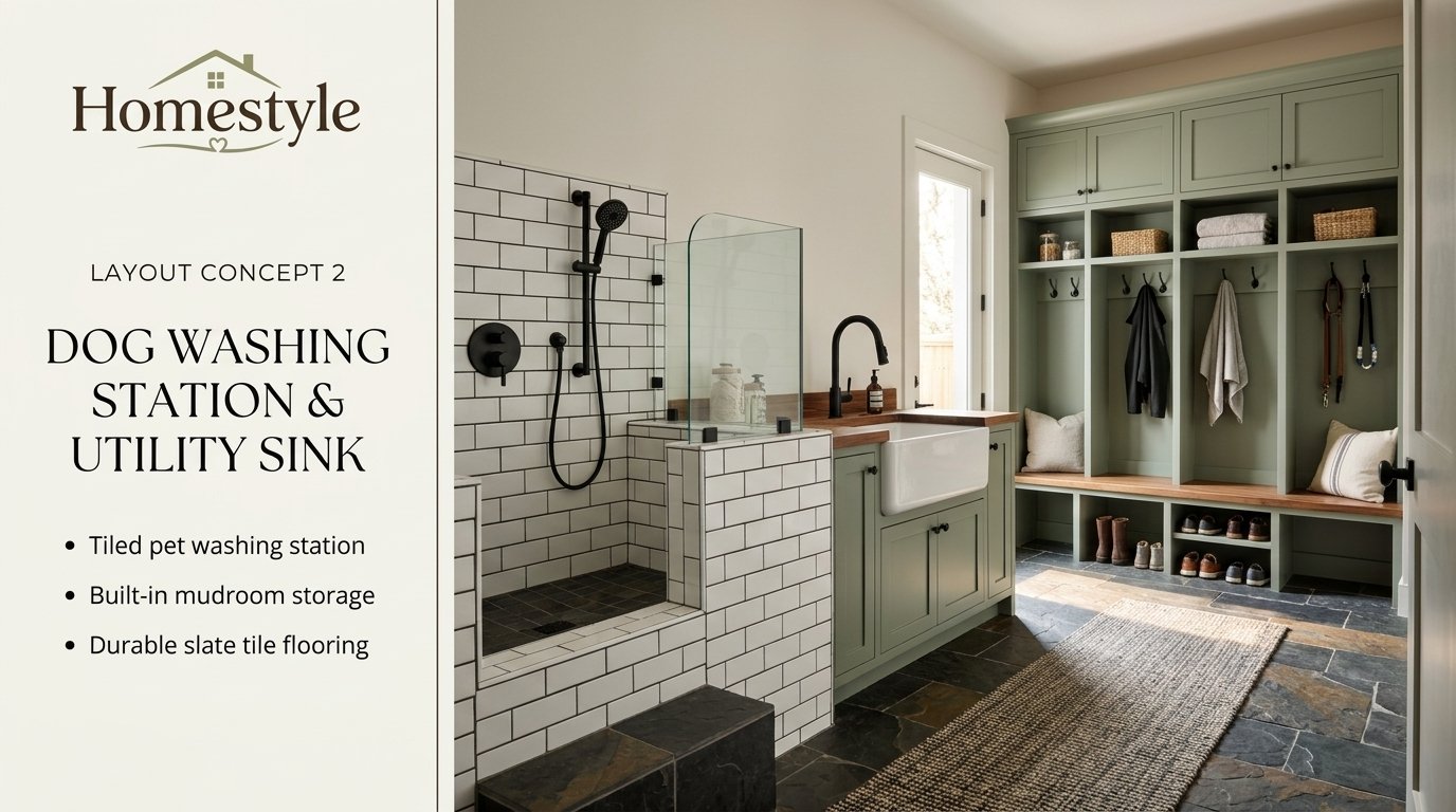 Mudroom Layout Ideas