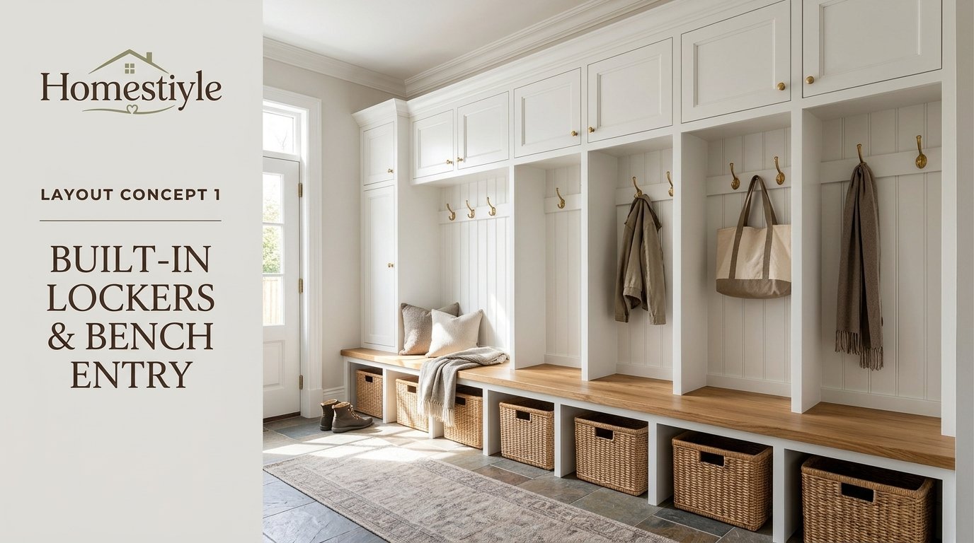 Mudroom Layout Ideas