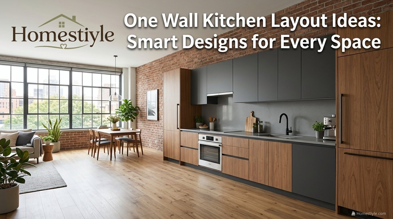 One Wall Kitchen Layout Ideas: Smart Designs for Every Space