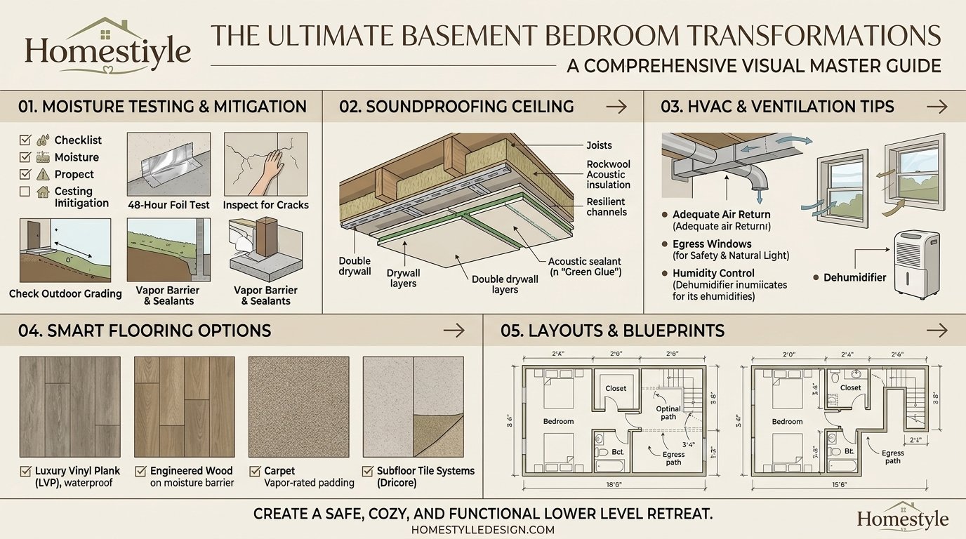 Basement Bedroom Ideas