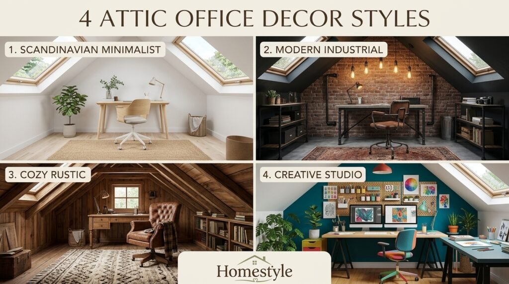 Attic Office Ideas